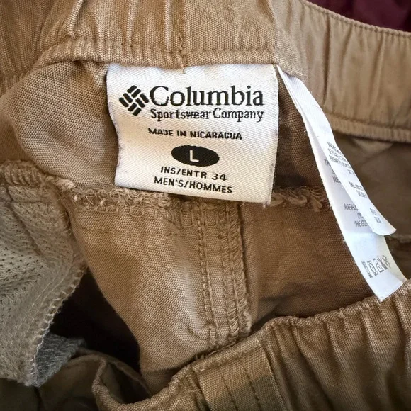 Columbia Men's Khaki Cargo Pants - Picture 6 of 6